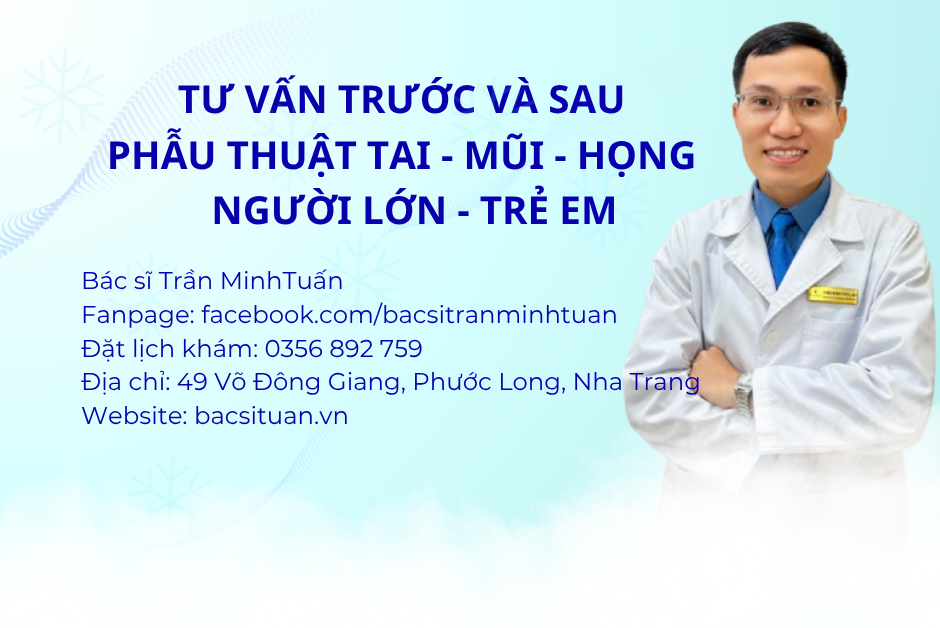tư vấn phẫu thuật tai mũi họng nha trang